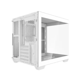 DarkFlash C275P biela / mATX / bez ventilátorov / 1x USB 3.0 2x USB-A / priehľadná bočnica / bez zdroja (C275P_White)