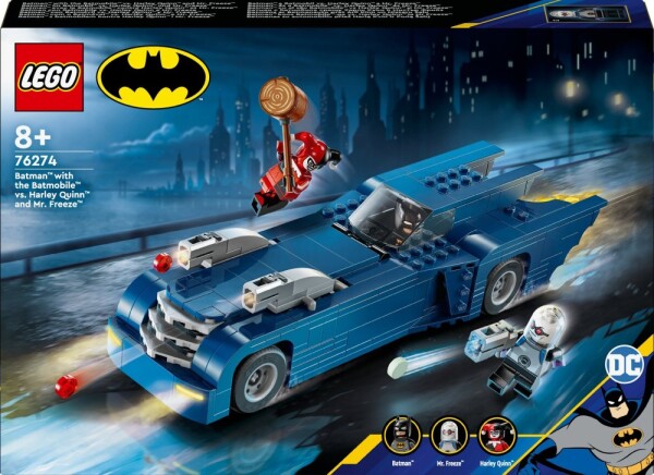 LEGO® DC Batman™ 76274 Batman™ a Batmobil vs. Harley Quinn a Mr. Freeze™