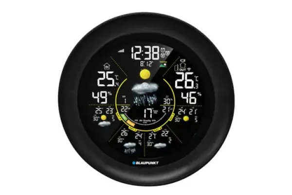 Blaupunkt WS65BK APP čierna / Meteostanica / TUYA SMART / Wi-Fi (5901750508127)