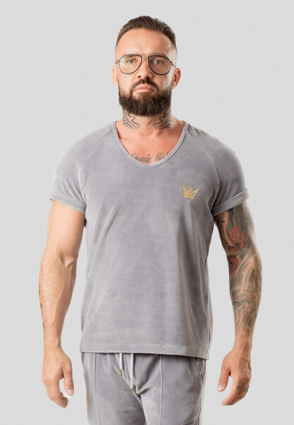 Tričko TRES AMIGOS WEAR W007-KKR Grey