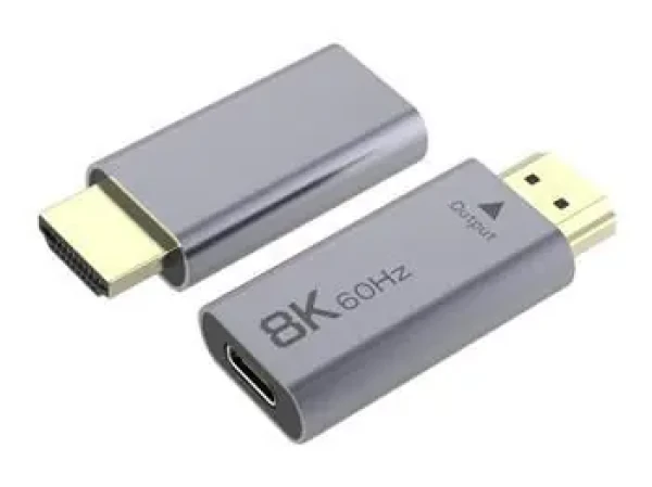 PremiumCord Adaptér USB-C-HDMI 8K @ 60Hz / Adaptér / 4K @ 144Hz / hliník (8592220024840)