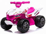 Mamido Detská elektrická štvorkolka The Fastest ružová