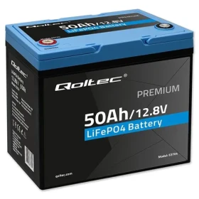 Qoltec LiFePO4 12,8V 50Ah / Akumulátor / 640Wh / BMS (53704)