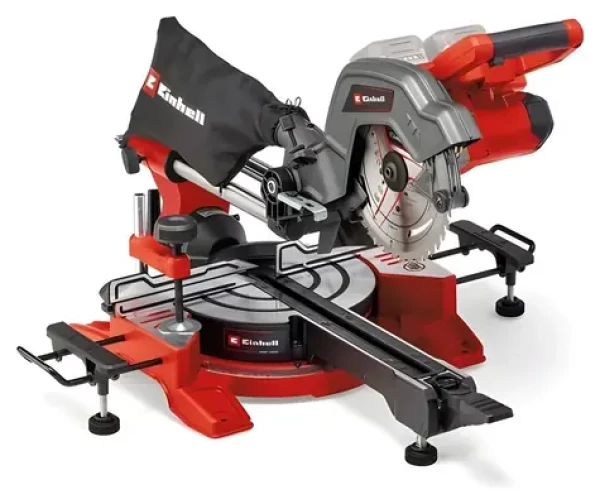 Einhell TE-SM 36/8 L Li-Solo červená / Aku pokosová píla / 36V (2x18V) / O 216 mm / Rez 305 mm / Bez aku (4300882)