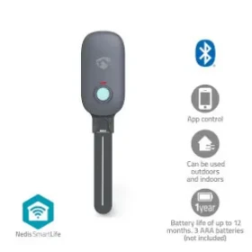 Nedis SmartLife Soil Moisture Meter / Bluetooth / Battery Powered / IP55 / 0 - 100 / Android iOS (BTSM1GY)