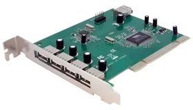 StarTech PCI karta 7 portov USB 2.0 / Radič / PCI/PCI-X / čipset Via VT6212 (PCIUSB7)
