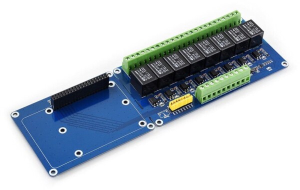 Waveshare 8 kanalų relė modulis Waveshare skirtas Raspberry Pi