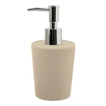 Spirella TAKEO dávkovač mydla béžový / bambusové vlákna / 400 ml (7610583204783)